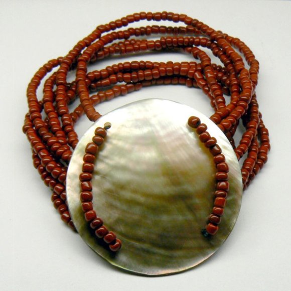 Multi Strands MOP Round Stretch BRACELET - Picture 4 of 4